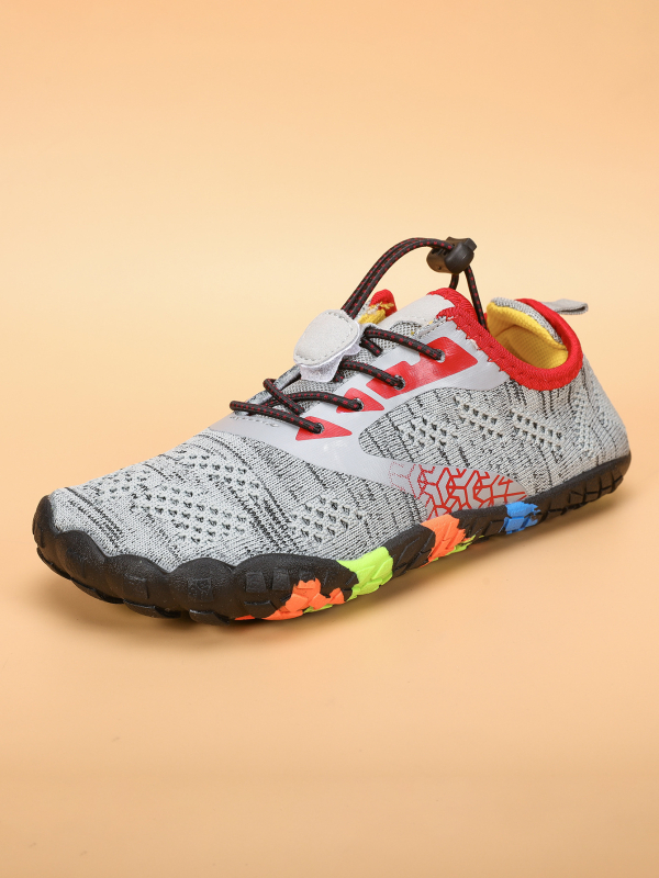 Pánske päťprstové vodné topánky – pre outdoor, pláž a jogu, sieťová vrchná časť, športový štýl