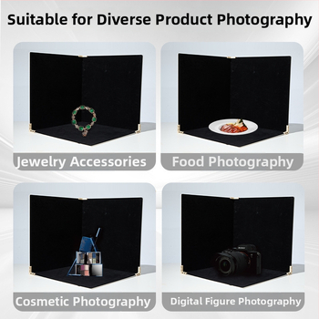 Fono plokštė su veliūrine šviesą sugeriančia medžiaga staliniams nuotraukoms