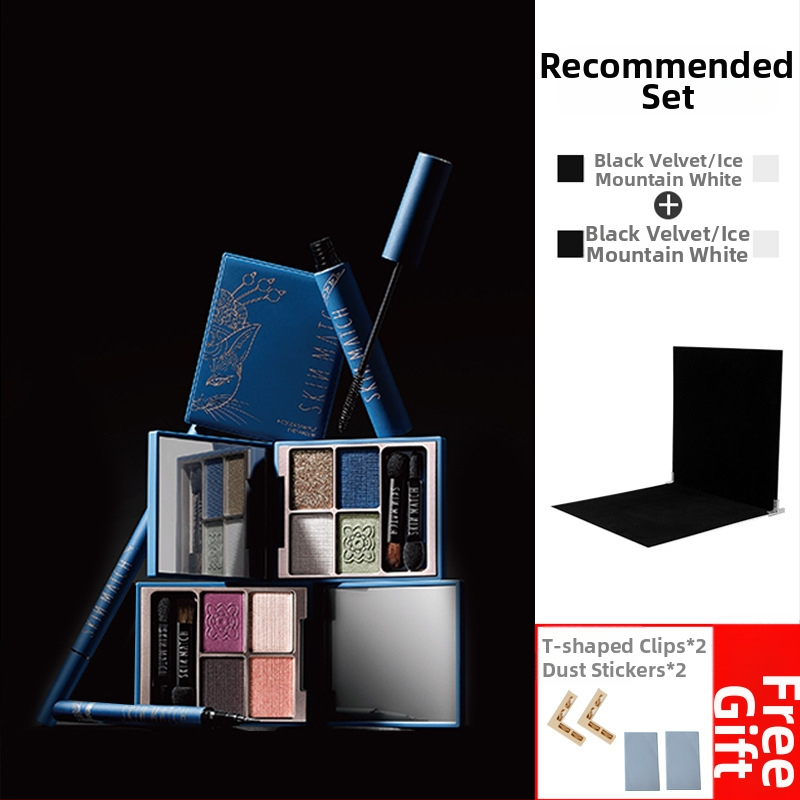 Fono plokštė su veliūrine šviesą sugeriančia medžiaga staliniams nuotraukoms