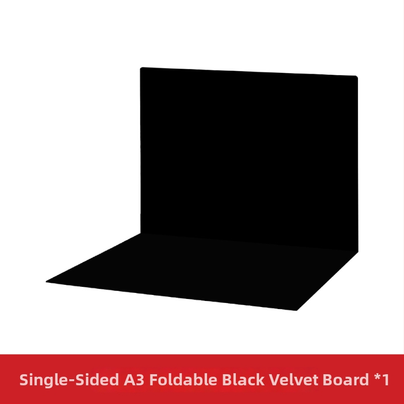 Fono plokštė su veliūrine šviesą sugeriančia medžiaga staliniams nuotraukoms