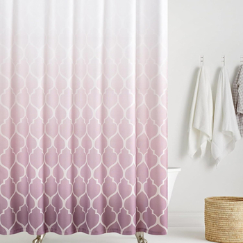 Sprchová záves – digitálna tlač, vodotesný polyester 90 g, prispôsobiteľný podľa obrázka