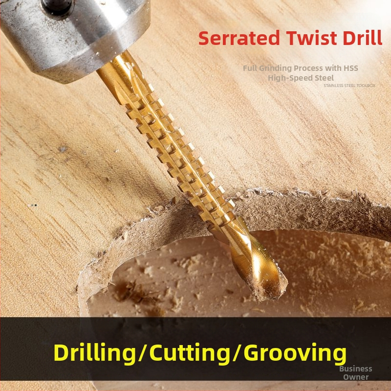 Enjoy zobveidots rievas urbjums elektriskajai urbējai – daudzfunkcionāls urbšana kanāliem un caurumu griešanai koka darbos