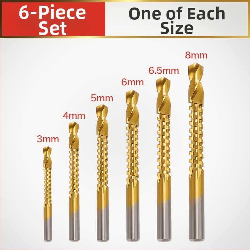 Enjoy zubový drážkovací vrták pre elektrickú vŕtačku – viacfunkčné vrtanie na vytváranie drážok a otvorov v dreve