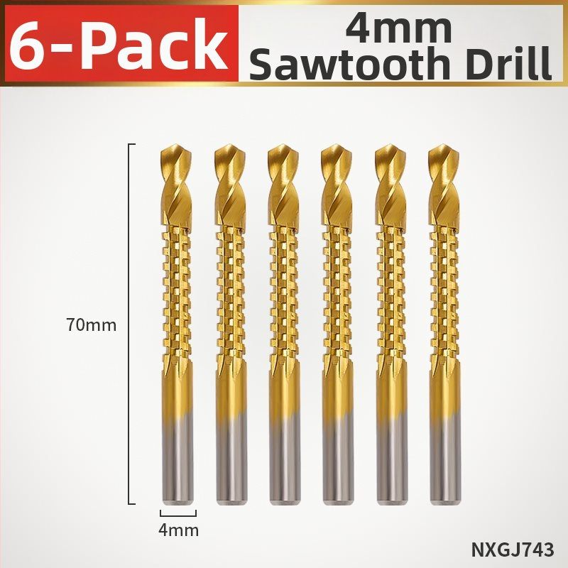 Enjoy zubový drážkovací vrták pre elektrickú vŕtačku – viacfunkčné vrtanie na vytváranie drážok a otvorov v dreve