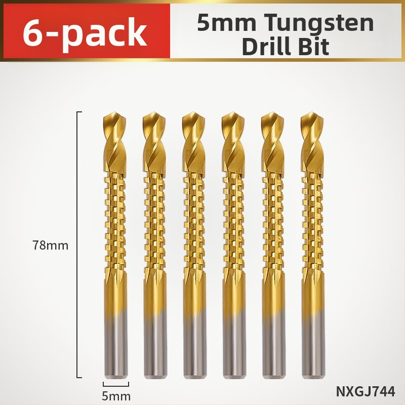 Enjoy zubový drážkovací vrták pre elektrickú vŕtačku – viacfunkčné vrtanie na vytváranie drážok a otvorov v dreve