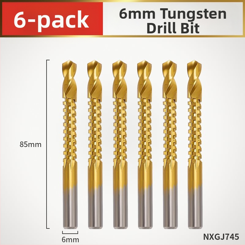 Enjoy zubový drážkovací vrták pre elektrickú vŕtačku – viacfunkčné vrtanie na vytváranie drážok a otvorov v dreve