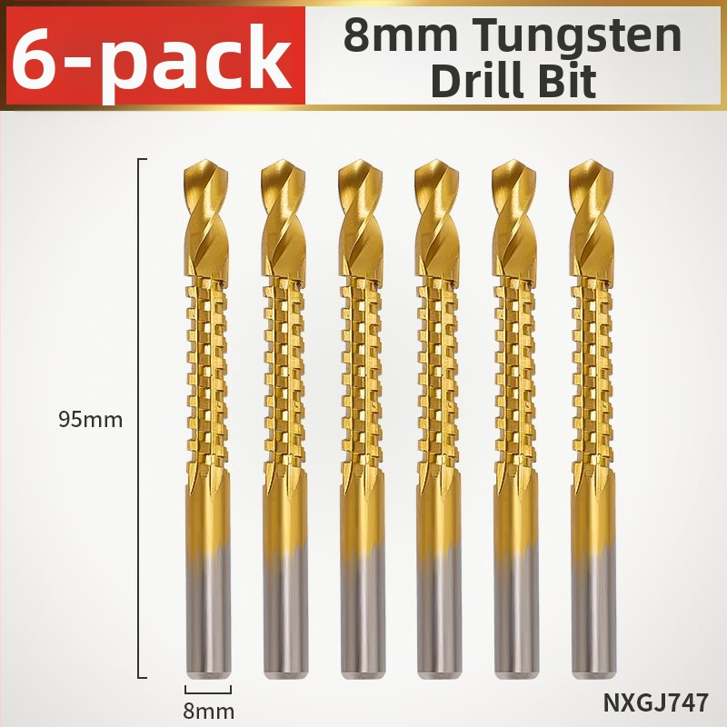 Enjoy zubový drážkovací vrták pre elektrickú vŕtačku – viacfunkčné vrtanie na vytváranie drážok a otvorov v dreve