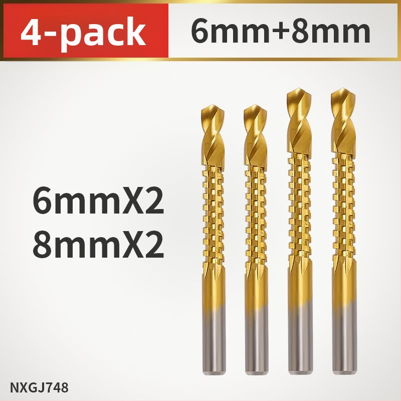 Enjoy zubový drážkovací vrták pre elektrickú vŕtačku – viacfunkčné vrtanie na vytváranie drážok a otvorov v dreve