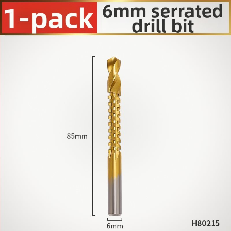 Enjoy zubový drážkovací vrták pre elektrickú vŕtačku – viacfunkčné vrtanie na vytváranie drážok a otvorov v dreve