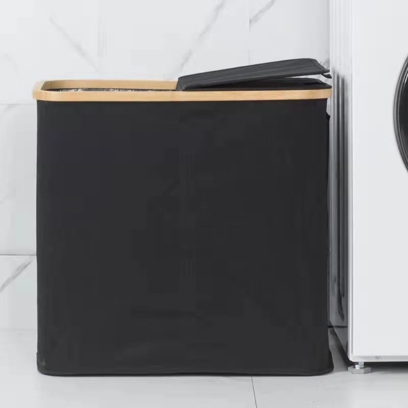 Coș de rufe plier din bambus, stil japonez, brand CYYC/Chen yiyouchuang, model 000000, lansat în 2019