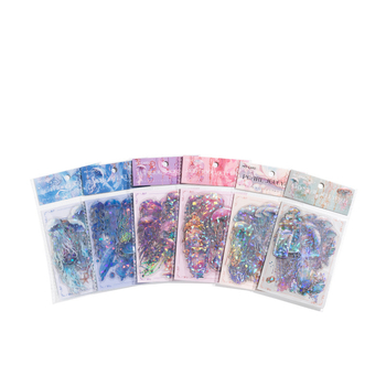 DIY lipdukų rinkinys medūzai – matinė PET plėvelė, ekrano plėvelė, OEM apdorojimas, modelis 3