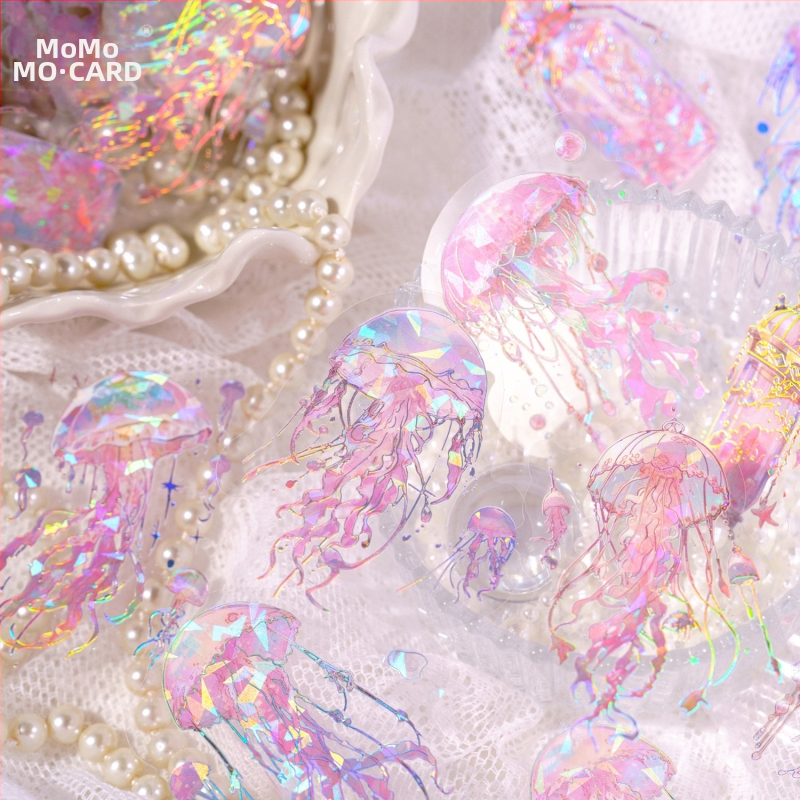 DIY medūza kleepsude komplekt – matt PET kile, ekraanifilm, OEM töötlemine, mudel 3