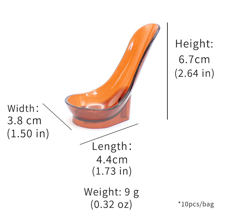 Suport din acril pentru pipă, pentru o singură pipă, bază unică, stand de afișare din plastic