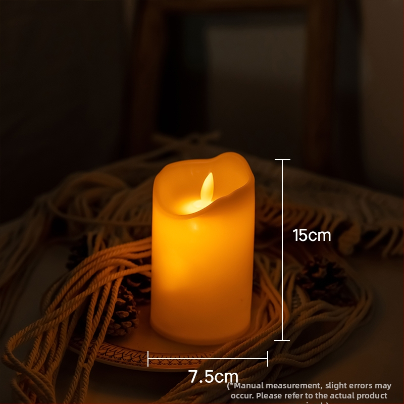 LED sviečka pre aromaterapeutické voskové tablety, vosk zo zmesi sóje (Značka: Iné; Typ: aromaterapeutické voskové tablety; IP: Nie)