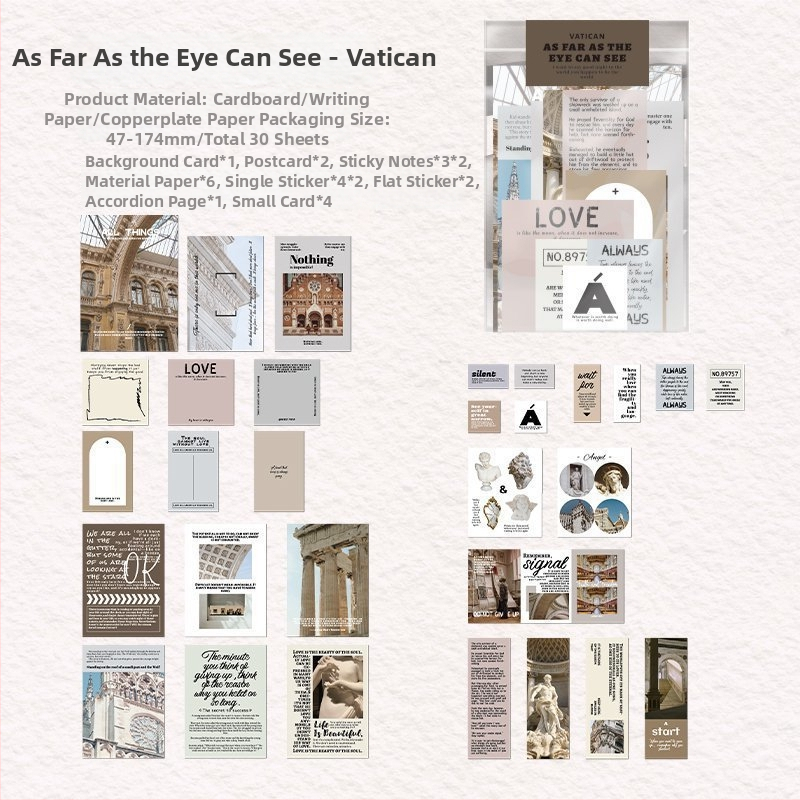 Sada samolepiek do denníka v kórejskom štýle, kolážové umenie v štýle časopisu, ručne vyrobené DIY samolepky, 200 listov