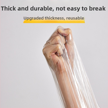 Set priehľadných PE ochranných fólií pre domáce spotrebiče — hrubý jednorazový ochranný film pre mikrovlnnú rúru, hrniec na varenie ryže, hrniec a pekáč