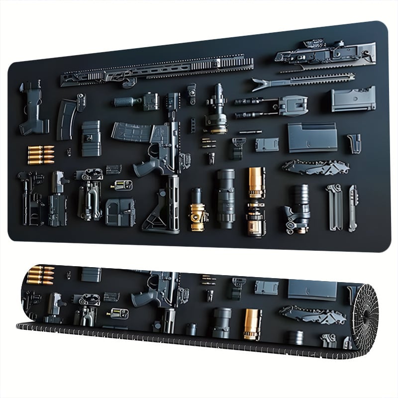 Galda paliktnis no dabīgā kaučuka, vienpusīgs, ar karsto pārnešanu, peli kalkulatora paliktnis