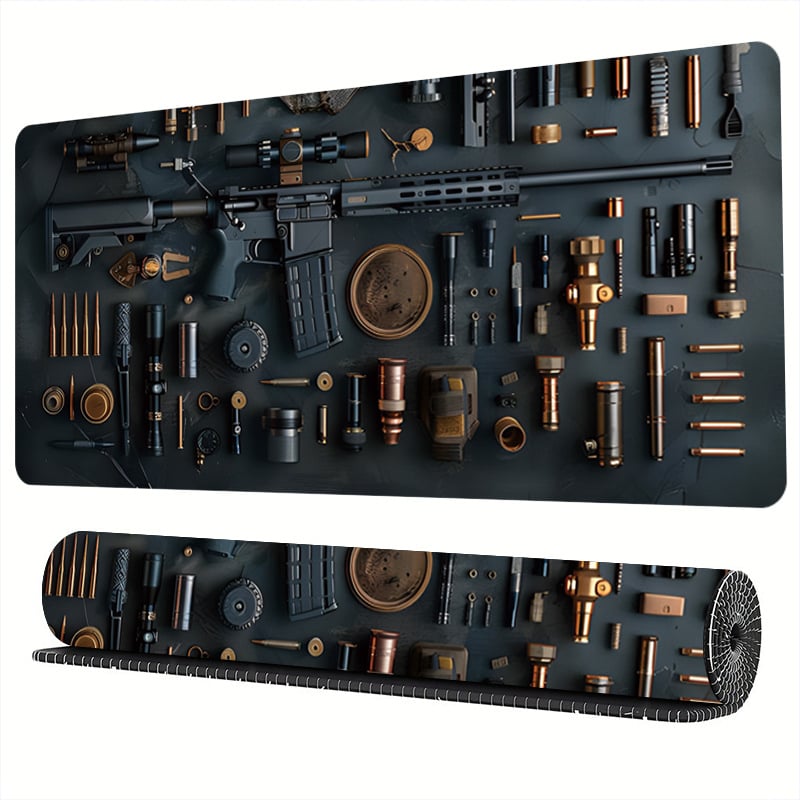 Galda paliktnis no dabīgā kaučuka, vienpusīgs, ar karsto pārnešanu, peli kalkulatora paliktnis