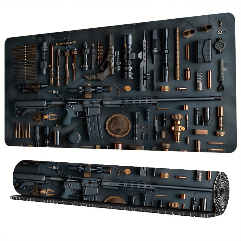 Galda paliktnis no dabīgā kaučuka, vienpusīgs, ar karsto pārnešanu, peli kalkulatora paliktnis