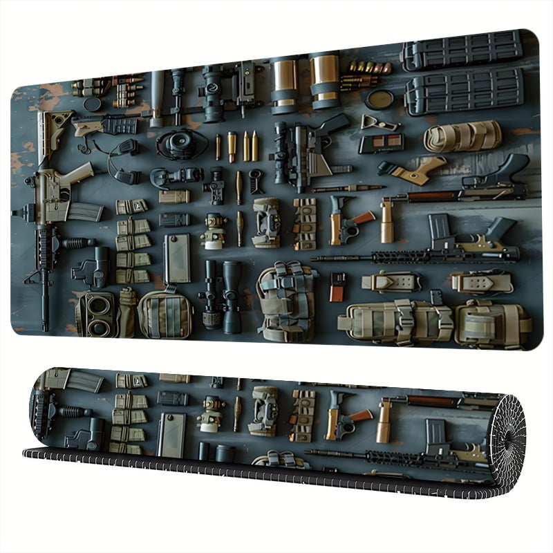 Galda paliktnis no dabīgā kaučuka, vienpusīgs, ar karsto pārnešanu, peli kalkulatora paliktnis