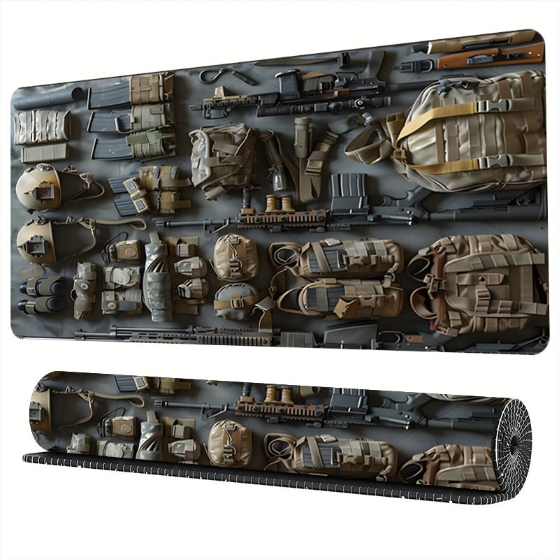 Galda paliktnis no dabīgā kaučuka, vienpusīgs, ar karsto pārnešanu, peli kalkulatora paliktnis