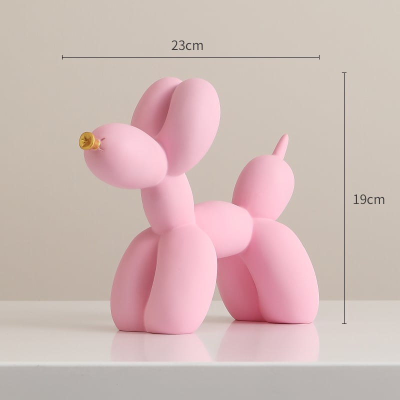Figura balon-doga, od smole, dekor dnevnog boravka u kineskom stilu