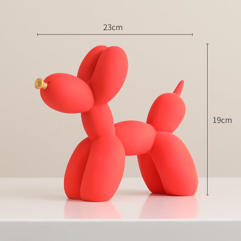 Figura balon-doga, od smole, dekor dnevnog boravka u kineskom stilu