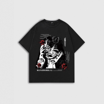 Američki retro T‑shirt, pamuk, otisak s slovima, okrugli izrez, kratki rukav, udoban slobodan kroj