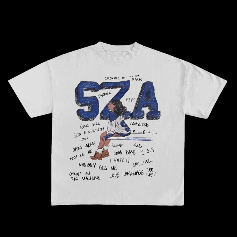 Američki retro T‑shirt, pamuk, otisak s slovima, okrugli izrez, kratki rukav, udoban slobodan kroj