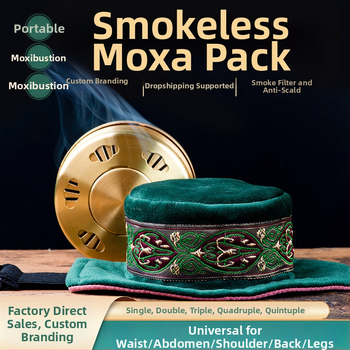 Wanling velúrová pokrývka na moxibusciu pre krk, plecia, pás a brucho – model jednotný/dvojitý/trojitý/štvoritý, použitie pre zdravotnú starostlivosť masáž, licenčná súkromná etiketa dostupná