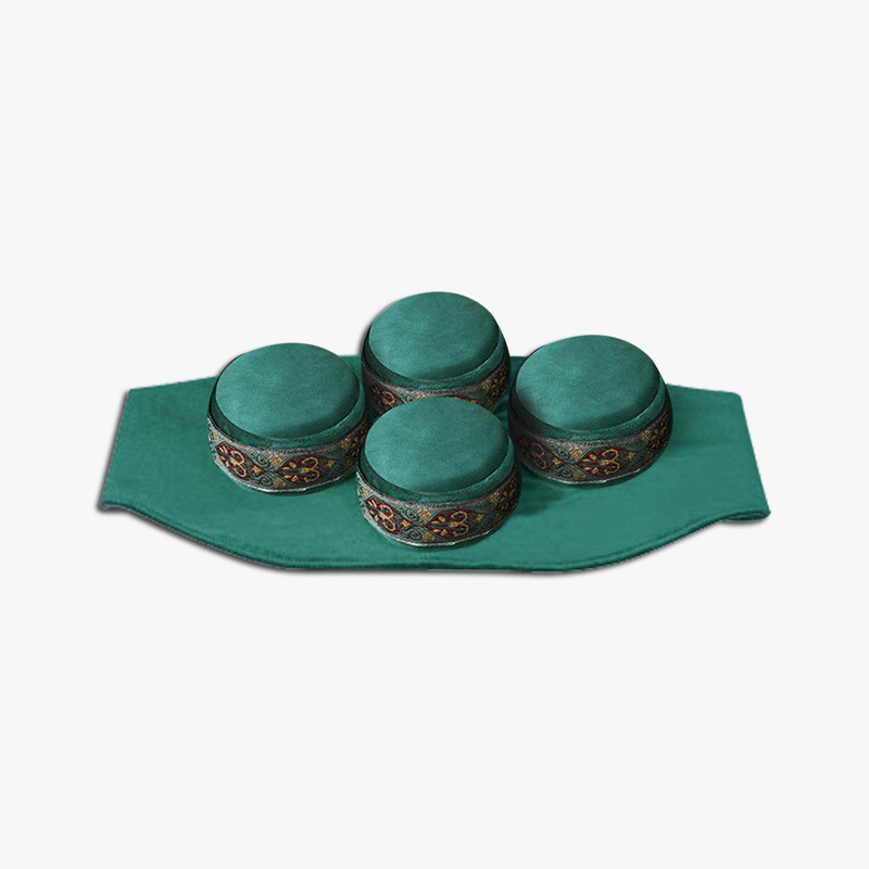 Wanling velúrová pokrývka na moxibusciu pre krk, plecia, pás a brucho – model jednotný/dvojitý/trojitý/štvoritý, použitie pre zdravotnú starostlivosť masáž, licenčná súkromná etiketa dostupná