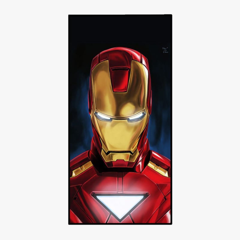 Плажна кърпа със супергерой мотив, квадратна форма, микрофибър двустранен велур, 200-299 g, 90% полиестер, 40s прежда, шевове и печат, персонализирана обработка