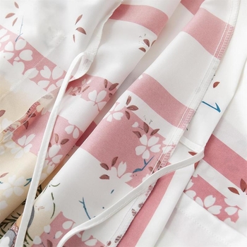 Дамска дълга рокля с флоративен принт от Half-side Velvet, луксозен стил, ултра тънък плат, висока яка