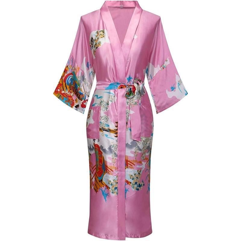 Дамска дълга рокля с флоративен принт от Half-side Velvet, луксозен стил, ултра тънък плат, висока яка