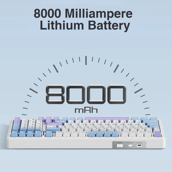 Aula Tarantula F99/F99Pro механична клавиатура – безжична Bluetooth три режима, RGB подсветка, ABS корпус, до 3 устройства едновременно