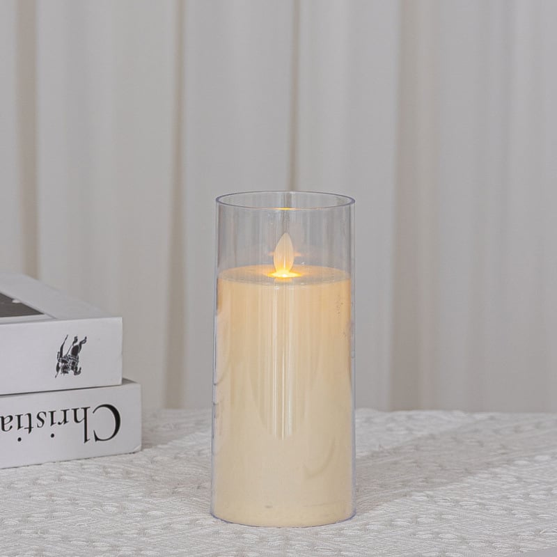 Elektrická sviečka pre romantické scény, LED atmosférické osvetlenie, dekoratívna falošná sviečka, Aromatherapy Wax Slice, Značka Panning, Kód 968992369346