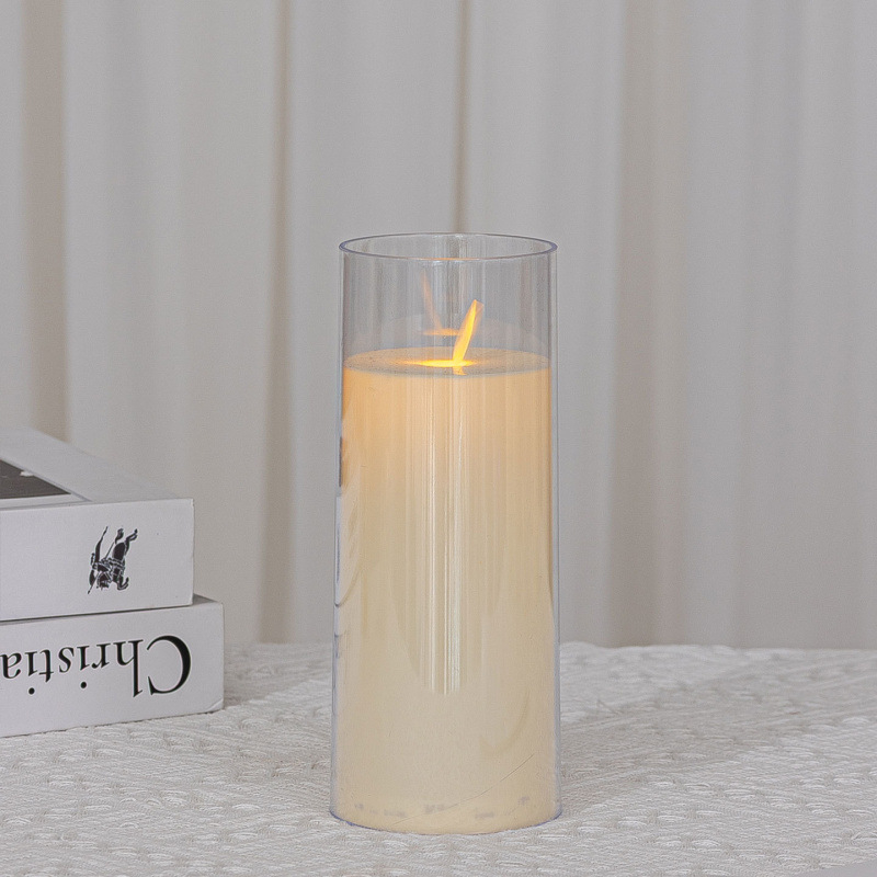 Elektrická sviečka pre romantické scény, LED atmosférické osvetlenie, dekoratívna falošná sviečka, Aromatherapy Wax Slice, Značka Panning, Kód 968992369346