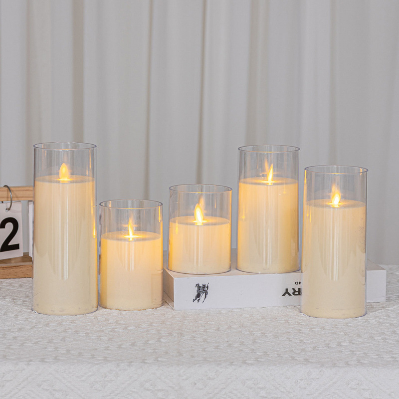 Elektrická sviečka pre romantické scény, LED atmosférické osvetlenie, dekoratívna falošná sviečka, Aromatherapy Wax Slice, Značka Panning, Kód 968992369346