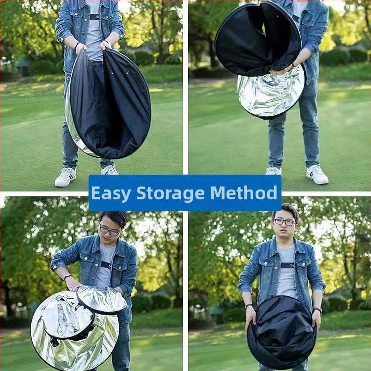 Godox Reflektorius – kompaktiškai sulankstomas apvalus/ovalus šviesos panelis, atspindinti medžiaga, skirtas filmams ir televizijai