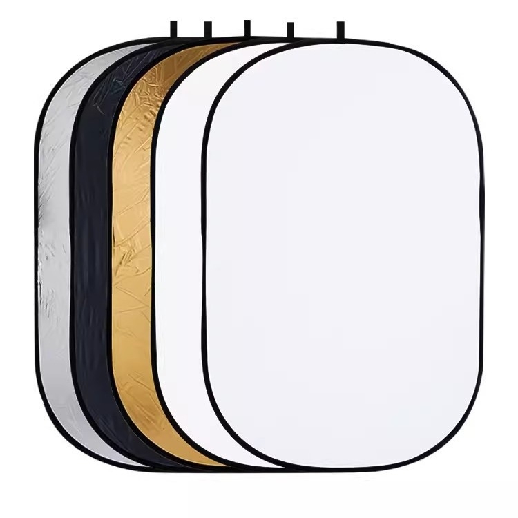 Godox Reflektorius – kompaktiškai sulankstomas apvalus/ovalus šviesos panelis, atspindinti medžiaga, skirtas filmams ir televizijai