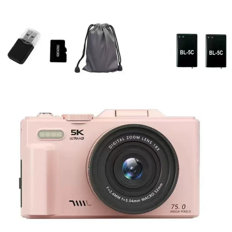 Pradinio lygio bevieidrodė kamera su CCD jutikliu, 18x optinis priartinimas, 3,0 colio pasukamas LCD, 3648×2736 raiška