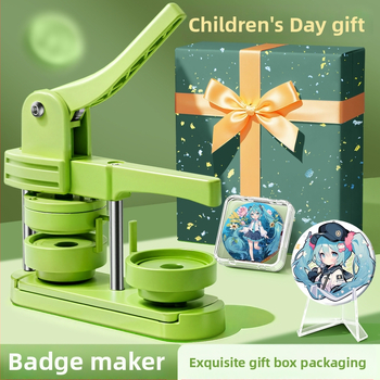 Tinplate значка, ръчно изработена DIY комплект, марка Mingzhuo, за бизнес подаръци