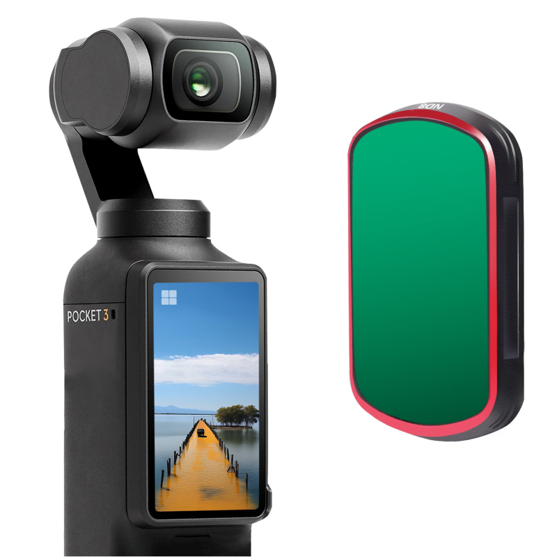 Filtru polarizant Zomei pentru DJI Osmo Pocket 3 – Eliberare magnetică rapidă UV/CPL/ND, Sticlă optică