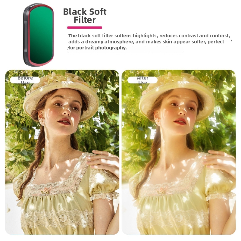 Zomei polarizačný filter pre DJI Osmo Pocket 3 – magnetické rýchle uvoľnenie UV/CPL/ND, optické sklo