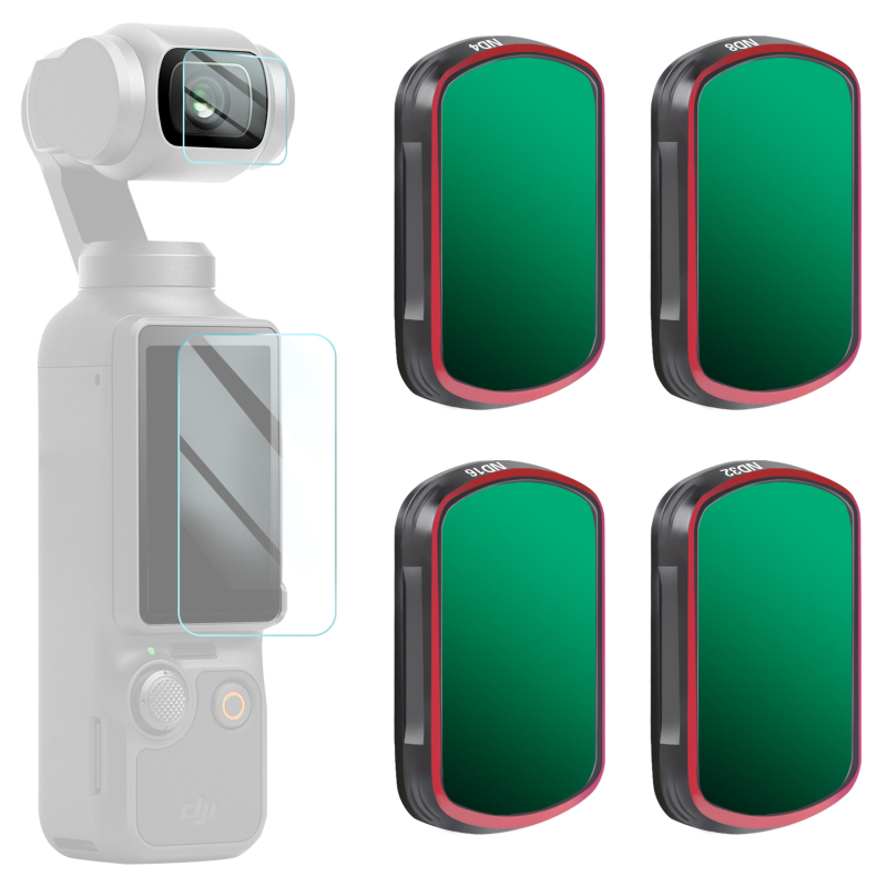 Filtru polarizant Zomei pentru DJI Osmo Pocket 3 – Eliberare magnetică rapidă UV/CPL/ND, Sticlă optică