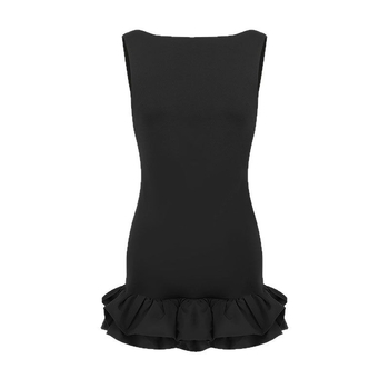 Ruha: ujj nélküli, hátnélküli, magas derekú, kerek nyakú, poliészter-spandex keverék