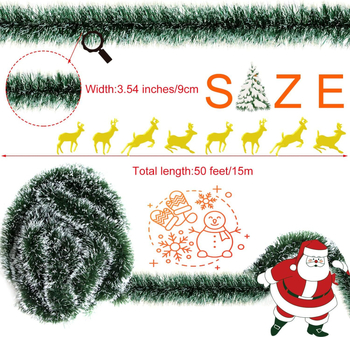 Villane trossilint jõulukorralduseks piirdekaunistuseks, Millerch bränd, Materjal: Muu, Sobiv pühade jaoks