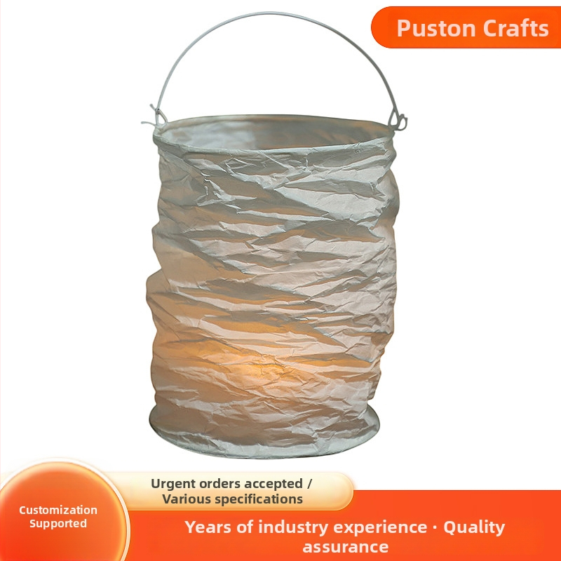 Puston papierový lampión, kruhového tvaru; Materiál: papier; Remeslo: Iné; Štýl: Moderný a minimalistický; Funkcia: DIY