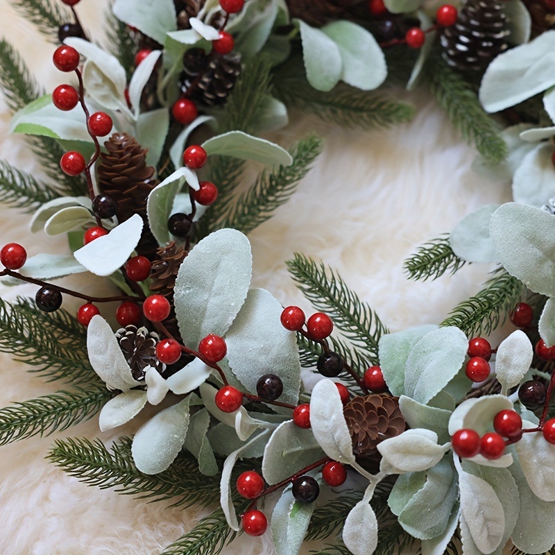 Xin yi karácsonyi girland fa, műanyag és PVC elemekkel