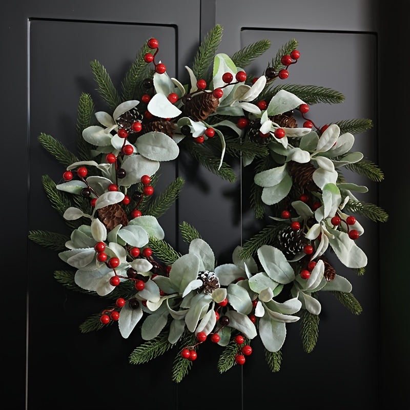 Xin yi karácsonyi girland fa, műanyag és PVC elemekkel